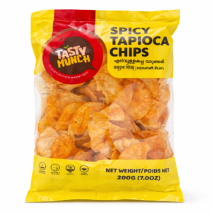 Tasty Munch Tapioca Chips Spicy 200g
