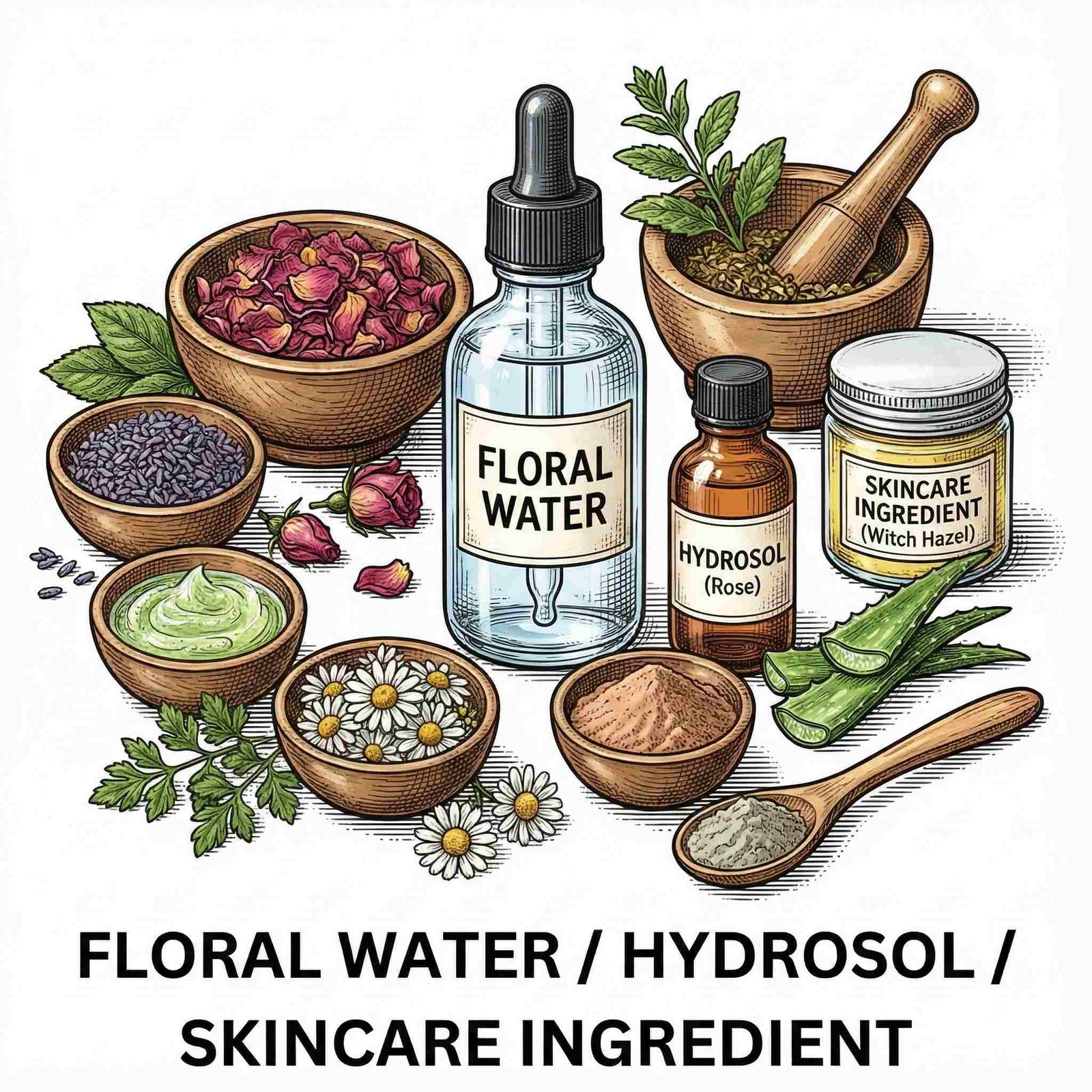 Floral Water/ Hydrosol/Skincare Ingredient