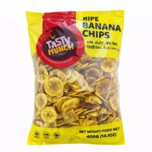 Tasty Munch Ripe Banana Chips 400g