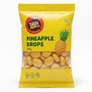 Tasty Munch Pineapple Drops 200g