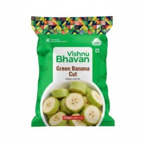 Vishnu Bhavan Green Banana Cut 400g